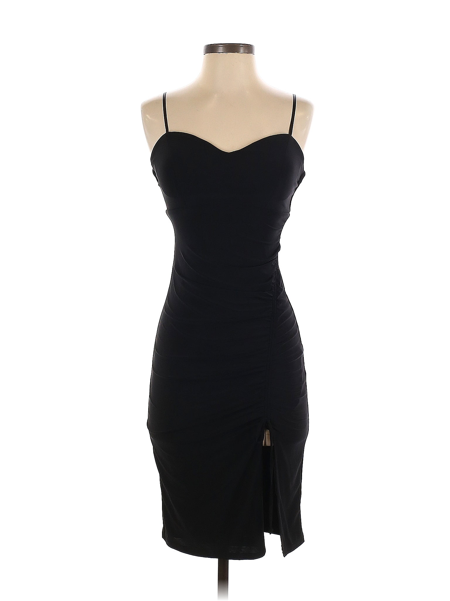 City Vibe Solid Black Cocktail Dress Size 3 - 81% off | thredUP