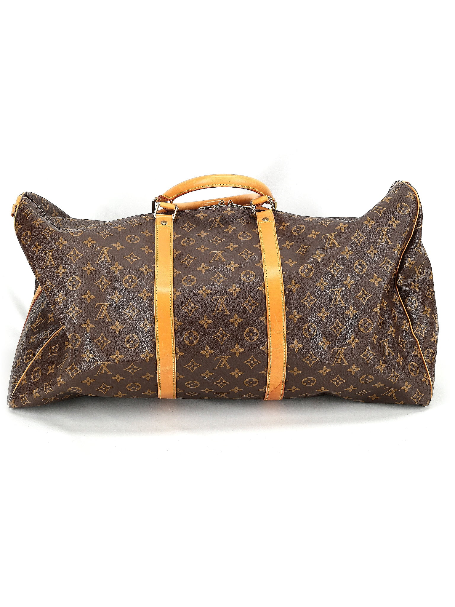 Louis Vuitton 100% Coated Canvas Color Block Brown Monogram Canvas