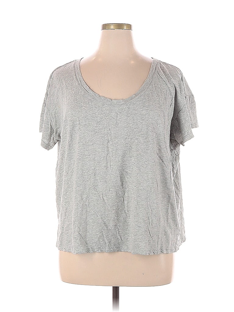 BP. 100% Organic Cotton Gray Short Sleeve T-Shirt Size XL - photo 1