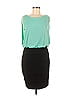 En Focus Studio Solid Multi Color Black Casual Dress Size 8 - photo 1
