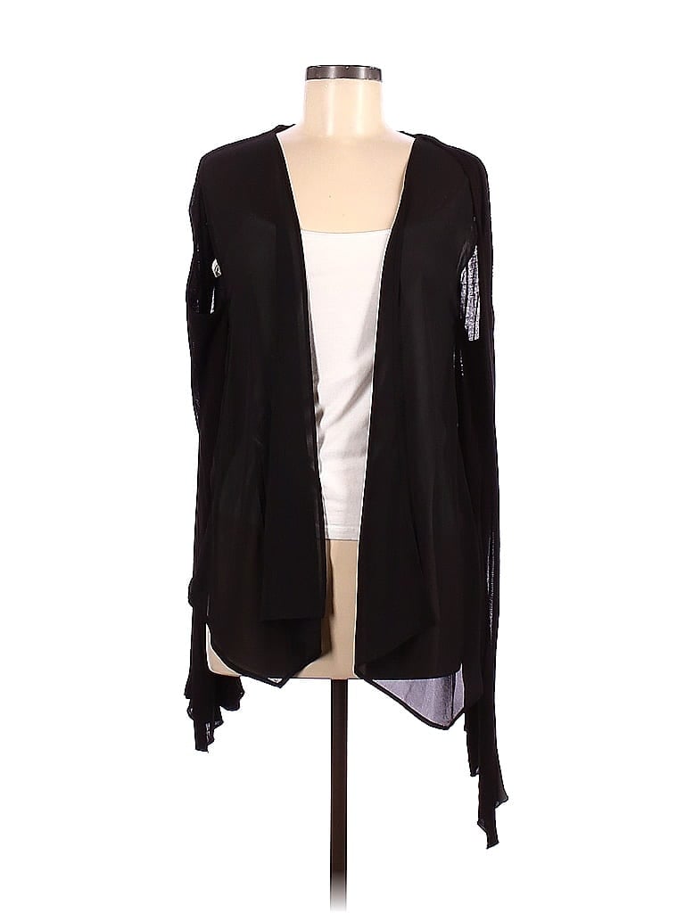 Simply Vera Vera Wang 100% Rayon Black Cardigan Size M - photo 1