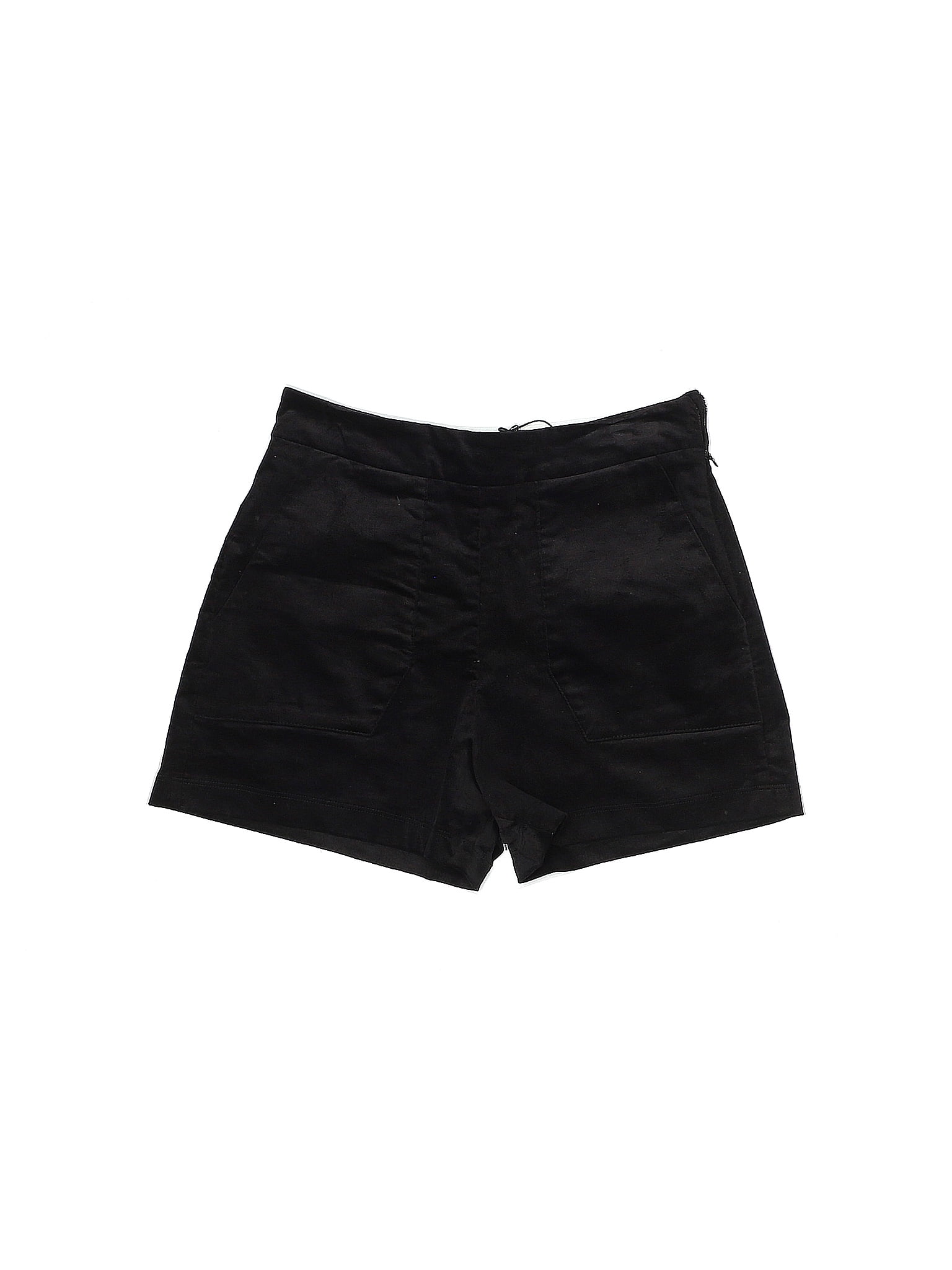 Raven + Lily Solid Black Shorts Size XS - 78% off | ThredUp