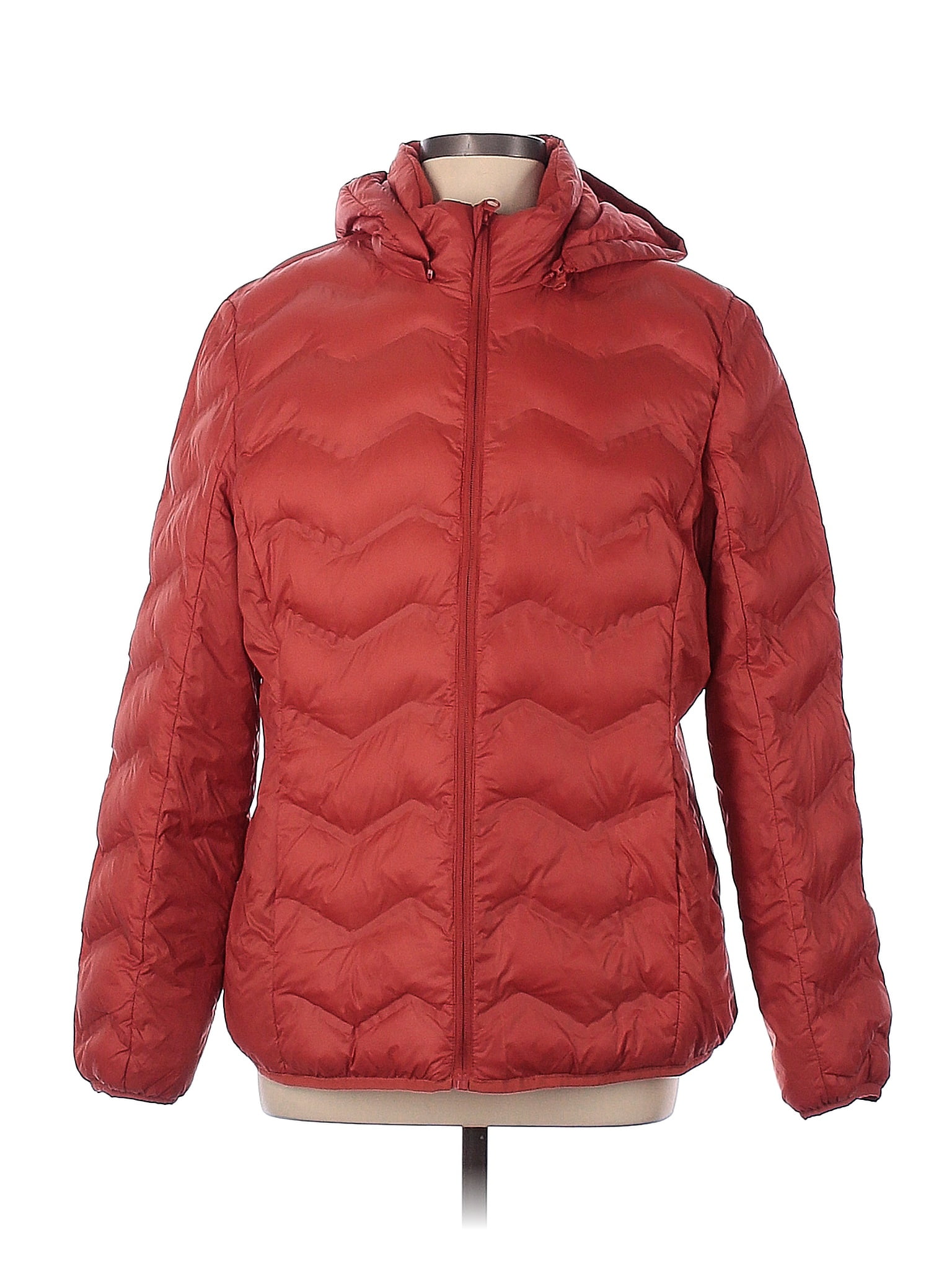 Time and Tru 100 Nylon Orange Jacket Size L 40 off thredUP