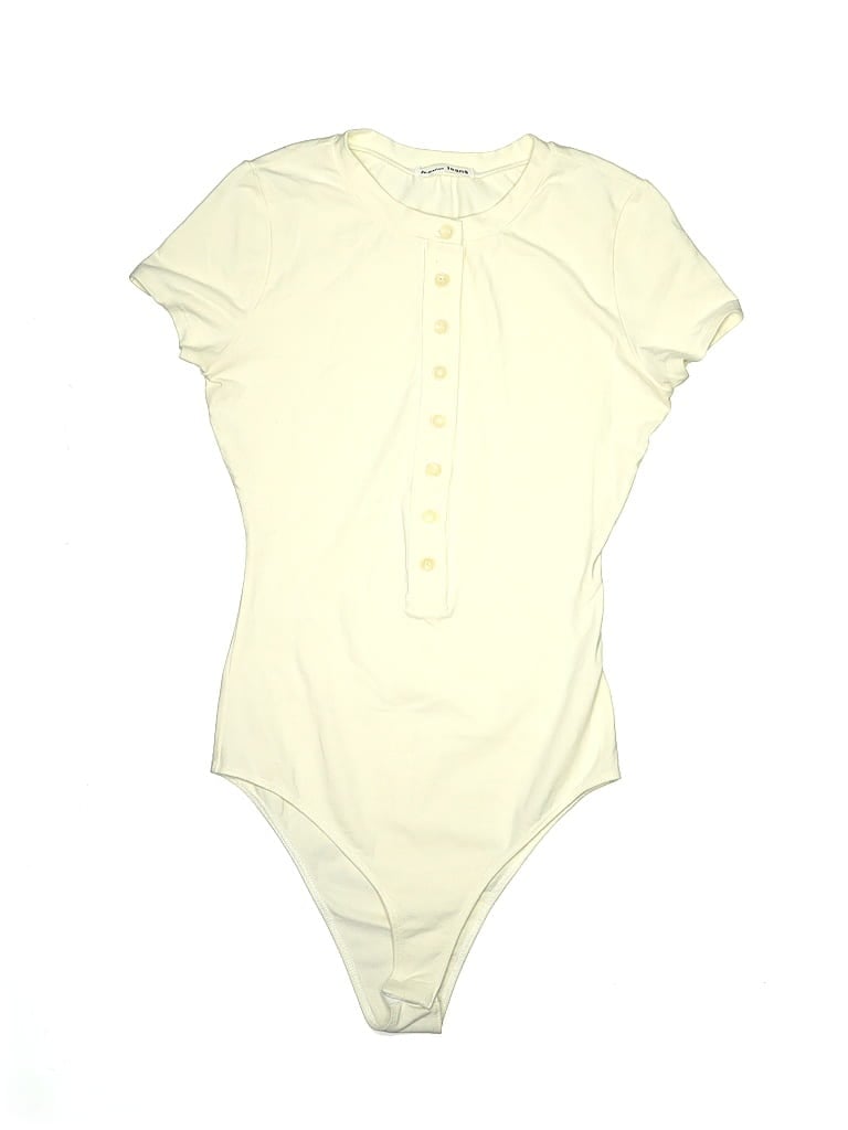 Pre-owned Reformation Bodysuit In White