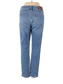 Madewell 9" Mid-Rise Skinny Crop Jeans: Button-Front TENCEL&trade; Denim Edition (view 2)