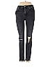 Zara Hearts Black Gray Jeans Size 2 - photo 1