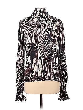 St. John Couture Long Sleeve Silk Top (view 2)