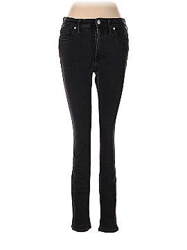 Madewell 9" Mid-Rise Skinny Jeans in Lunar Wash (view 1)