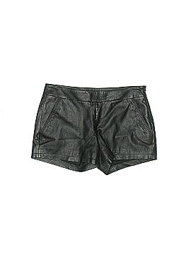 Theory Faux Leather Shorts (view 1)