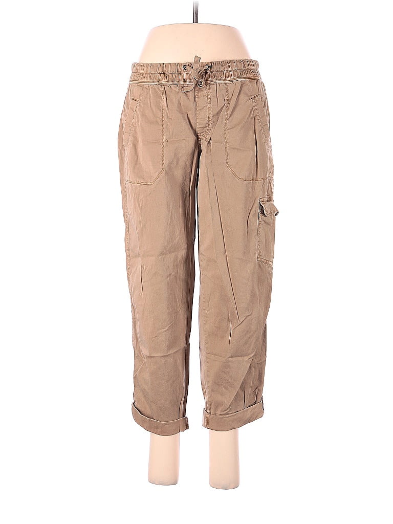 Sonoma Goods for Life Solid Brown Tan Cargo Pants Size 8 49 off
