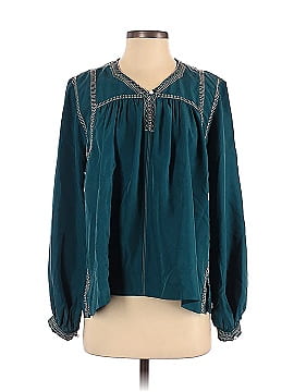 Isabel Marant Long Sleeve Silk Top (view 1)