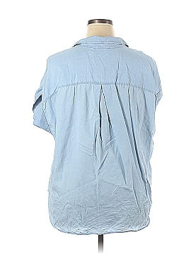 Sharagano Sleeveless Button-Down Shirt (view 2)