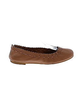 See By Chloé Jane Scalloped Leather Ballet Flats (view 1)