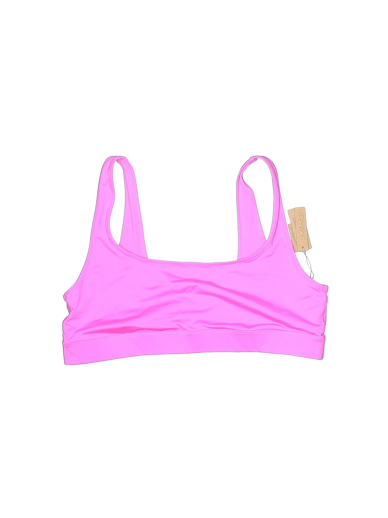 SKIMS Solid Pink Swimsuit Top Size 2X (Plus) - 42% off | thredUP