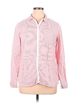 Sharagano Long Sleeve Button-Down Shirt (view 1)