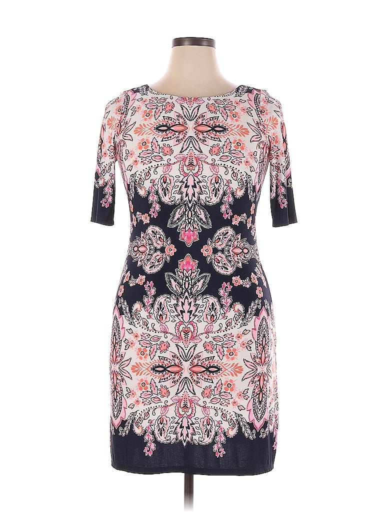Robe Eliza J Multi-Color - Taille 6 - Manches Longues - Neuf Avec Étiquettes (NWT)