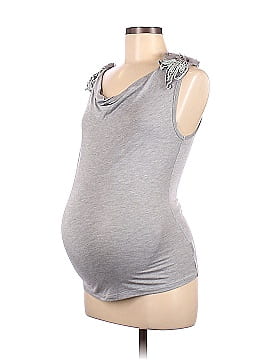 Two Hearts Maternity Sleeveless Top (view 1)