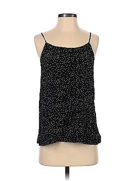 Madewell Silk Inset Cami in Dot Scatter (view 1)