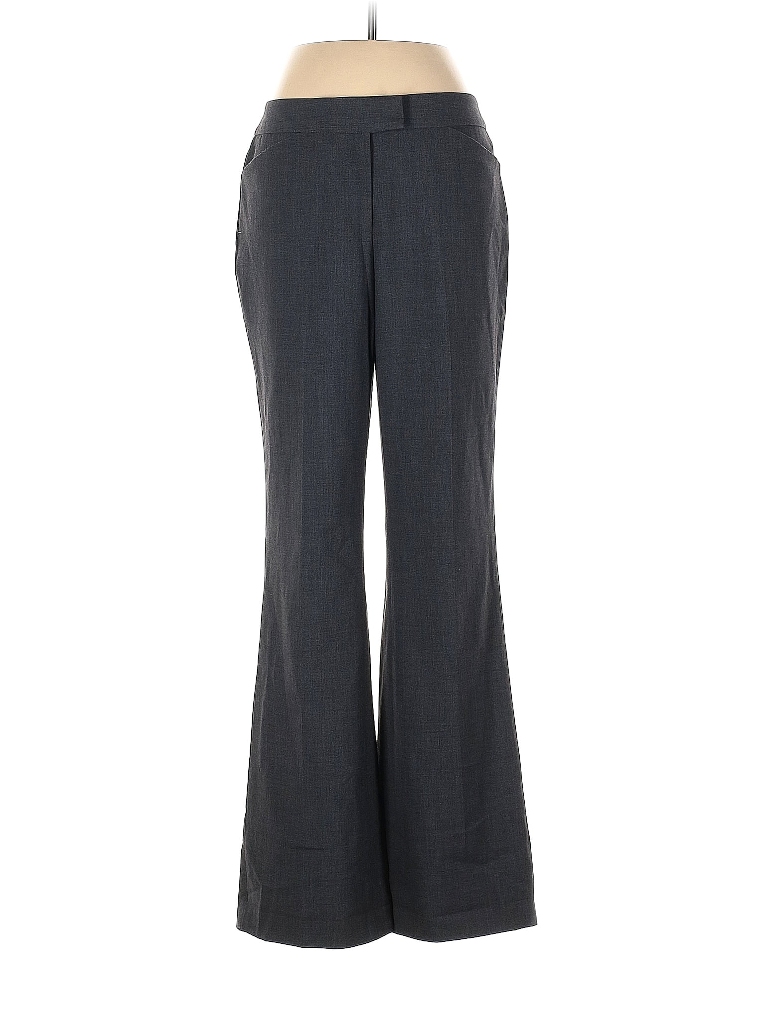 Calvin Klein Solid Black Dress Pants Size 6 - 71% off | thredUP