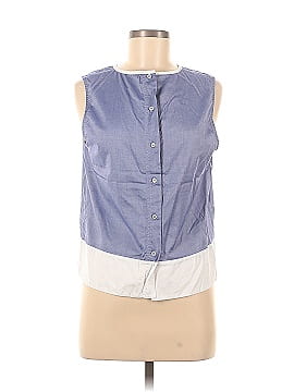 Theory Sleeveless Button-Down Shirt (view 1)