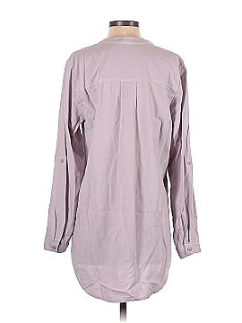 Side Stitch Long Sleeve Blouse (view 2)