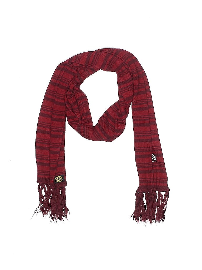 Red By Marc Ecko 100% Acrylic Burgundy Red Scarf One Size - photo 1