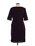 Connected Apparel Solid Purple Casual Dress Size 8 - photo 2