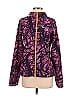 Nike 100% Polyester Floral Motif Damask Paisley Graphic Purple Track Jacket Size S - photo 1