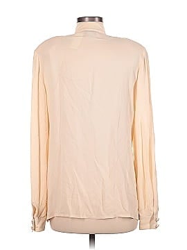 Adrianna Papell Long Sleeve Silk Top (view 2)
