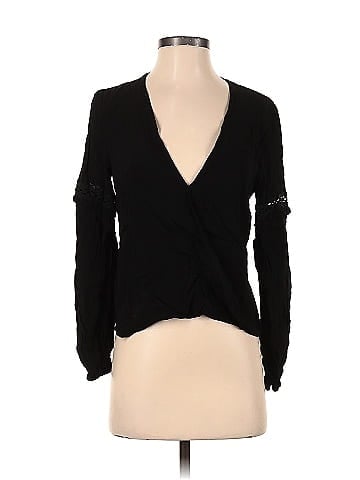 Blue Life Long Sleeve Top (view 1)