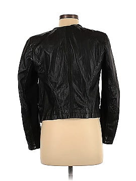 Zara Faux Leather Jacket (view 2)