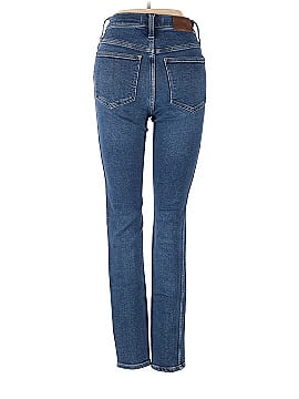 Madewell 10" High-Rise Skinny Jeans in Wendover Wash: TENCEL&trade; Denim Edition (view 2)