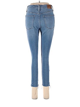 Madewell Petite 10" High-Rise Roadtripper Jeggings in Jancey Wash (view 2)
