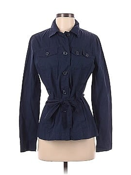 French Cuff Long Sleeve Button-Down Shirt (view 1)