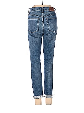 Madewell 9" High-Rise Skinny Crop Jeans in Bruce Wash (view 2)