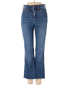 Madewell Cali Demi-Boot Jeans in Preston Wash: Raw-Hem Edition (view 1)