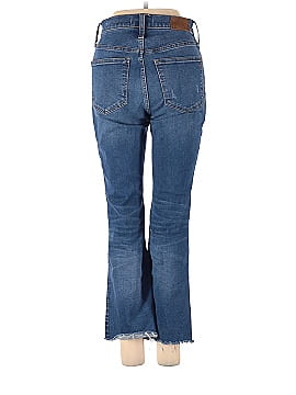 Madewell Cali Demi-Boot Jeans in Preston Wash: Raw-Hem Edition (view 2)