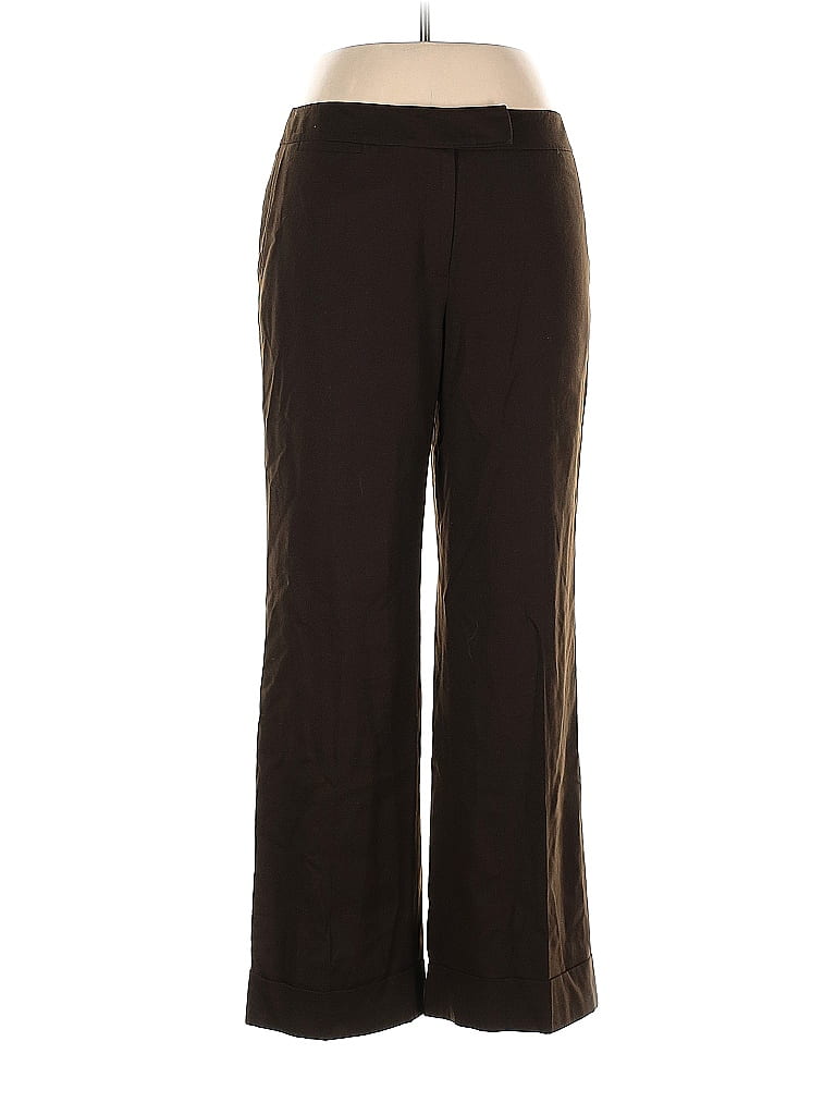 Talbots Brown Wool Pants Size 12 (Petite) - 81% off | thredUP