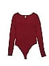 BP. Solid Maroon Red Bodysuit Size M - photo 1