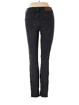 Madewell 9" High-Rise Skinny Jeans in Black Sea (view 2)