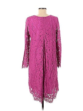 Adam Lippes Collective Long Sleeve Trapeze Dress (view 2)