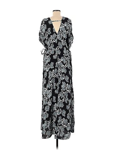 Thakoon Collective Deep V Floral Maxi (view 2)