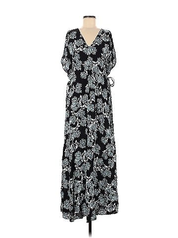 Thakoon Collective Deep V Floral Maxi (view 1)