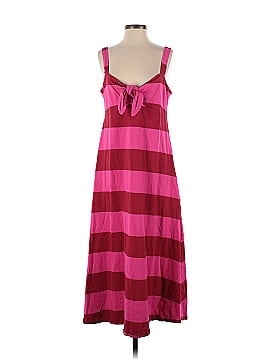 MDS Stripes Knit Tie Front Dress (view 1)