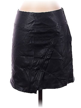 David Lerner Faux Leather Skirt (view 1)