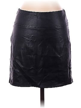 David Lerner Faux Leather Skirt (view 2)