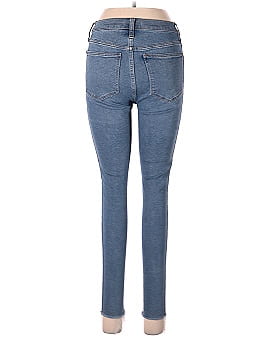 Madewell 10" High-Rise Skinny Jeans in Ainsworth Wash: Raw-Hem Edition (view 2)