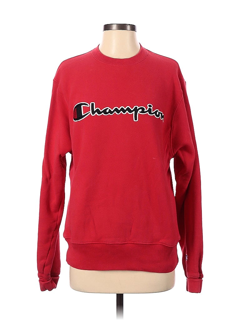 Champion Reverse Weave Red Sweatshirt Size S - photo 1