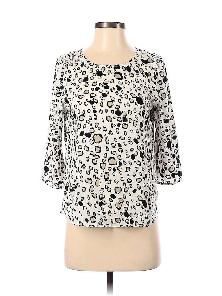 Pre-owned Dolce Vita Long Sleeve Blouse In White