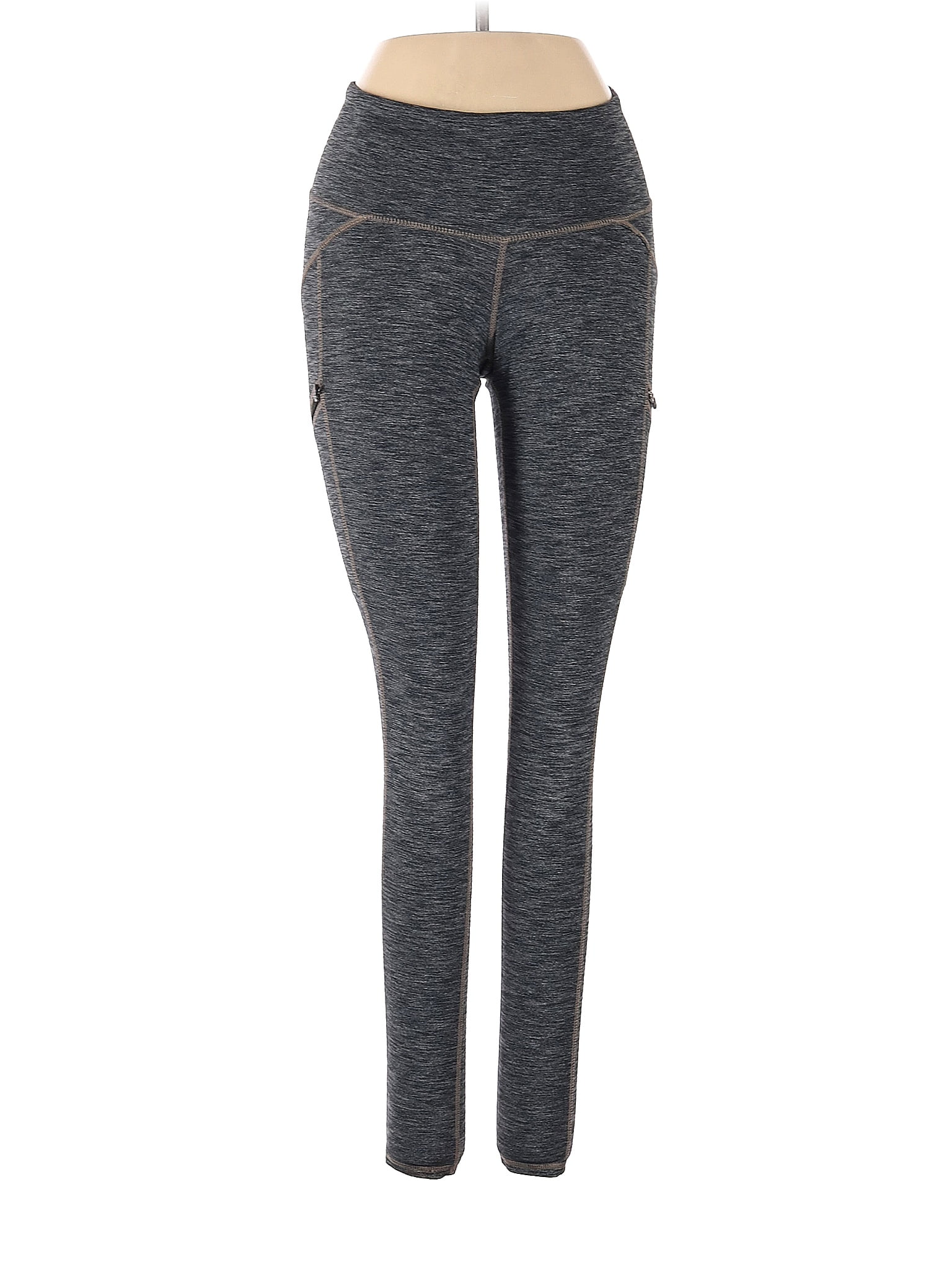 Athleta Solid Gray Active Pants Size XXS 64 off thredUP